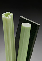 Manufactured Fiberglass with Specialty Resins